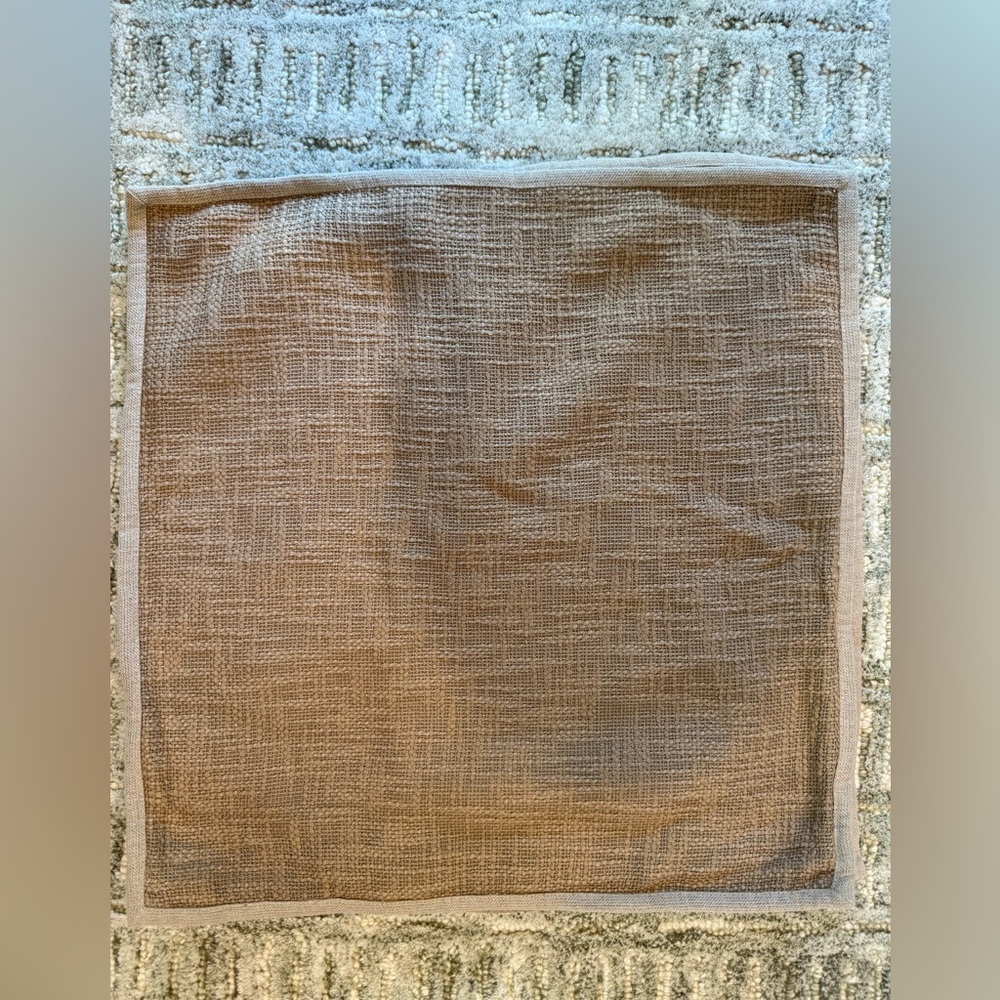 Pottery Barn Textured Woven Throw Pillow Cover-set of 2